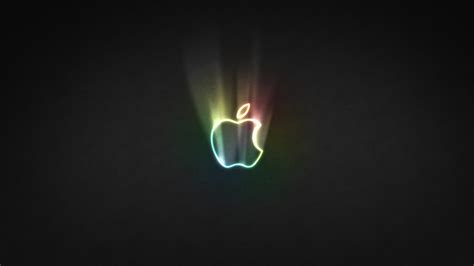 Apple Glowing Logo Wallpaper High Definition High Resolution Hd