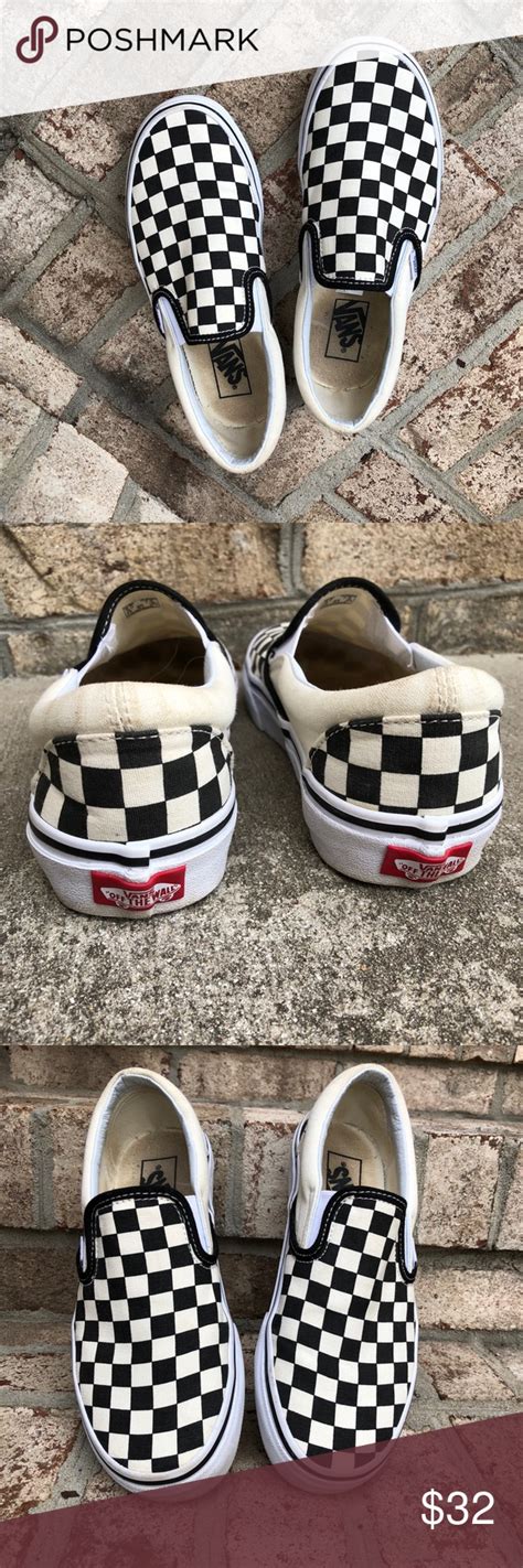 High quality checkered vans gifts and merchandise. Black and White Checkered vans (With images) | Vans
