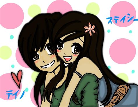 Staci And Tino Anime Couple By Lfurvnq On Deviantart