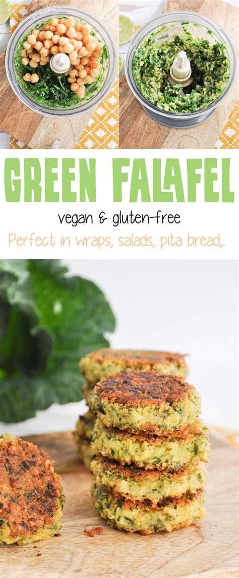 Vegan And Gluten Free Green Falafel Elephantastic Vegan