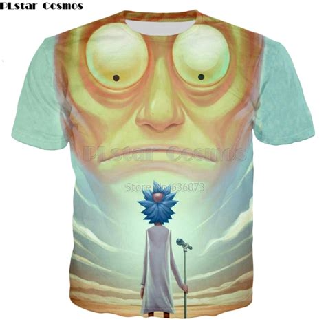 Buy Plstar Cosmos Brand Clothing Summer 3d T Shirt Classic Cartoon Rick And