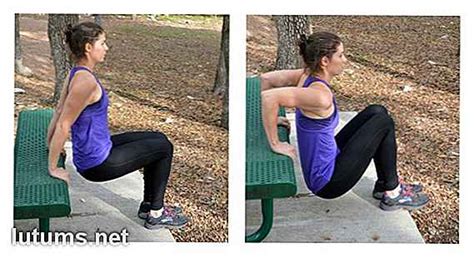 10 esercizi che puoi fare su una panchina o un tavolo da picnic