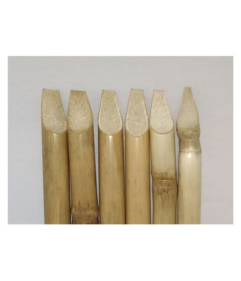 Wooden Calligraphy Pen Made Up Of Reeds Pack Of Six Buy Online At Best Price In India Snapdeal