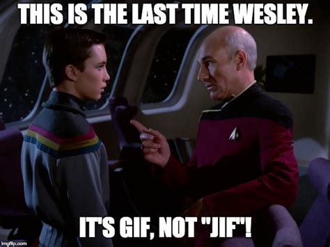 Image Tagged In Star Trek Captain Picard Wesley Crusher Imgflip