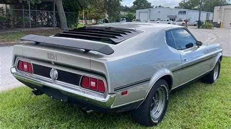 1971 Ford Mustang Mach 1 Fastback At Kissimmee 2023 As K62 Mecum Auctions