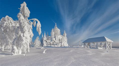 Belogorsky St Nicholas Monastery In The Urals Wallpapers And Images