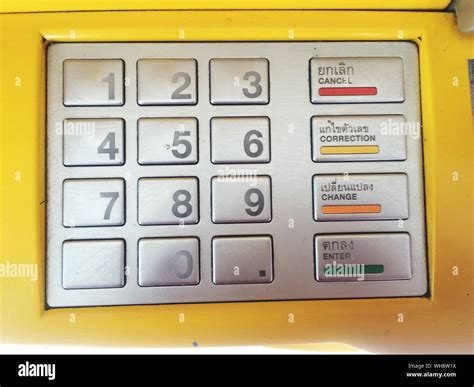 Keypad Atm High Resolution Stock Photography And Images Alamy