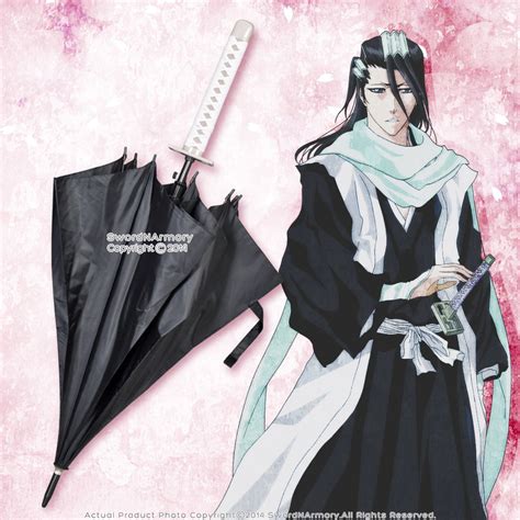Licensed Bleach Anime Sword Umbrella Kuchiki Byakuya Senbonzakura