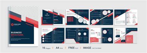 Modern Company Profile Template Vector Art Icons And Graphics For