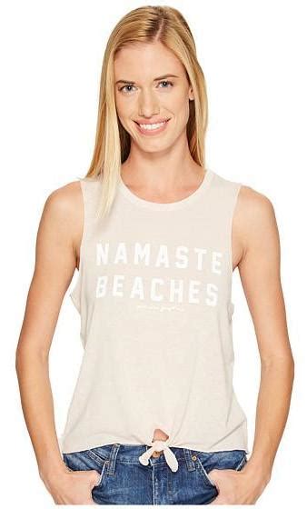 Spiritual Gangster Namaste Beaches Aloha Tank Bliss Bandits