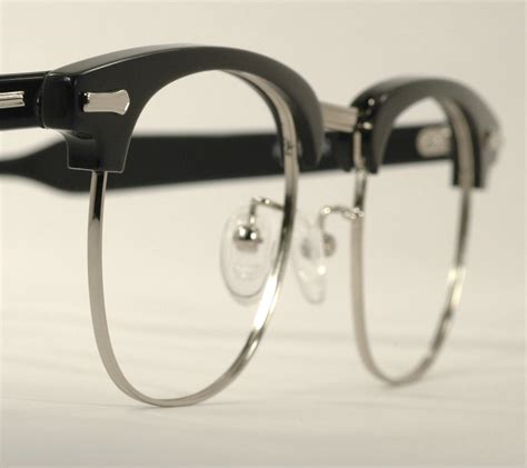 optometrist attic shuron ronsir zyl ebony silver eyeglasses