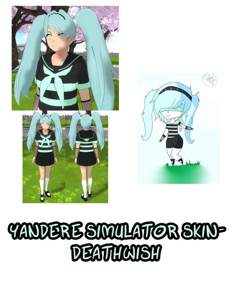 Yandere Simulator Deathwish Skin By Imaginaryalchemist On Deviantart