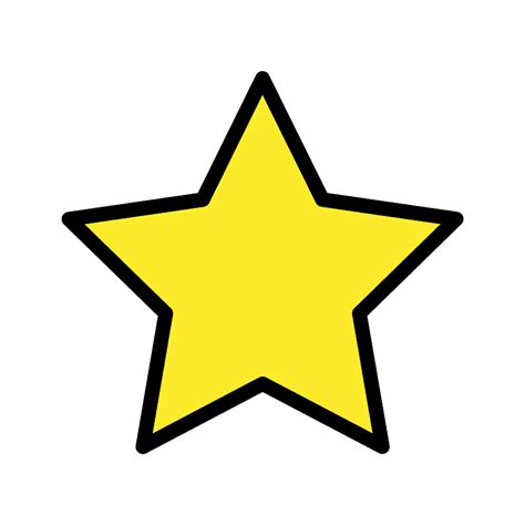Star Emoji Clipart Free Download Transparent Png Creazilla