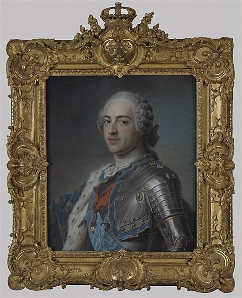 Portrait De Louis Xv 1710 1774 Roi De France Louvre Collections