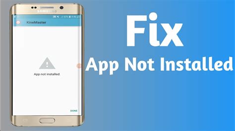 How To Fix App Not Installed App Not Installed Youtube