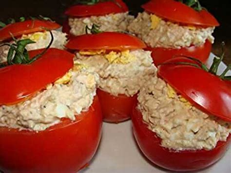 Tomates Crues Farcies Au Thon De Bellatrice Et Ses Recettes De Cuisine