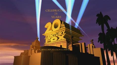 20th Century Fox 75 Years Logo By Rodster1014 On Deviantart