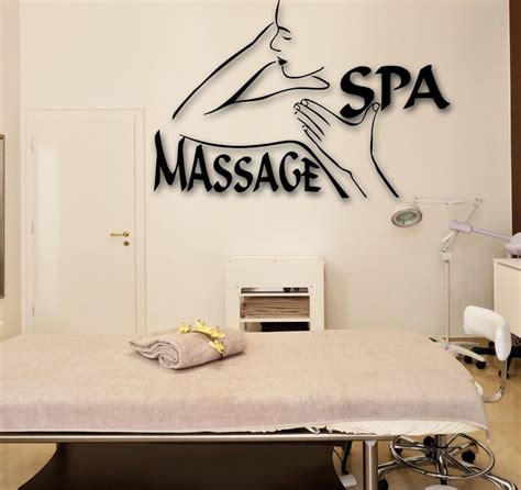 Wall Stickers Vinyl Decal Spa Massage Beauty Salon Relax Ig1704