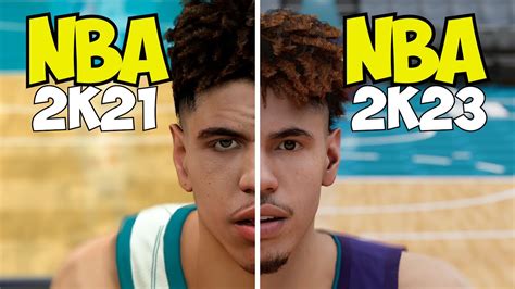 Evolution Of Lamelo Ball In Nba 2k Games Nba 2k21 Nba 2k23 Current