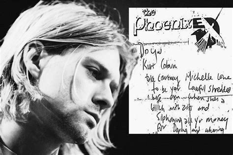 Kurt Cobain Death Courtney Love Claims She Wrote The Note