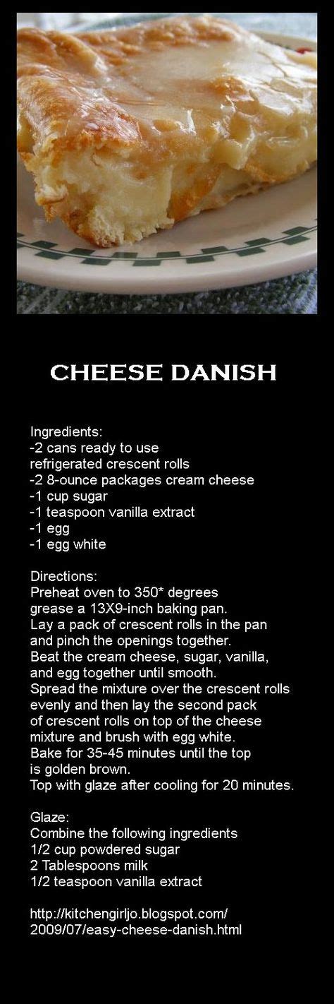 Relevance popular quick & easy. 21 Ideas Breakfast Sweet Rolls Cheese Danish | Dessert ...