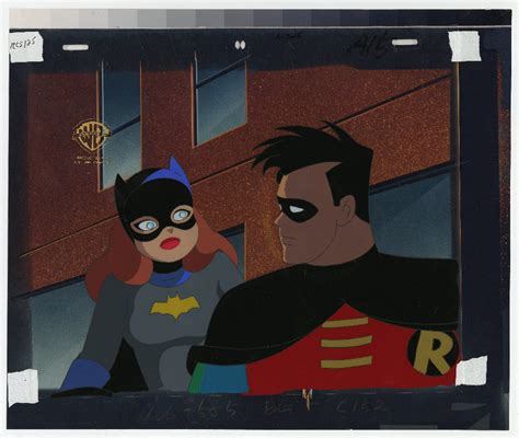 Batman The Animated Series Production Cel ID JulybatmanRCS125 Van