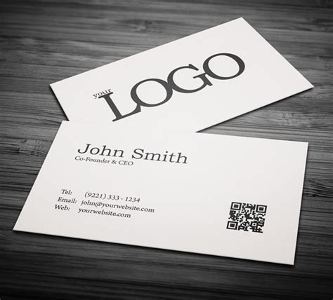 This free business card template accessible for free download for both corporate business and personal usage. Free Minimal Business Card PSD Template | Freebies PSD