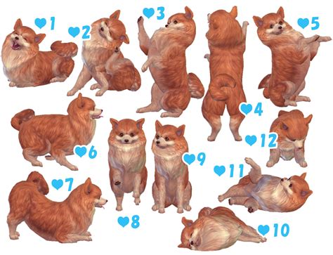 Sims 4 Ccs The Best Dog Pose Largesmallpuppy By A Lucky Day