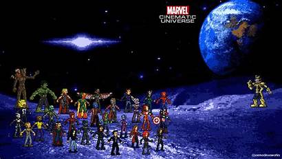 Marvel Cinematic Universe Pixel Wallpapers Deviantart Avengers