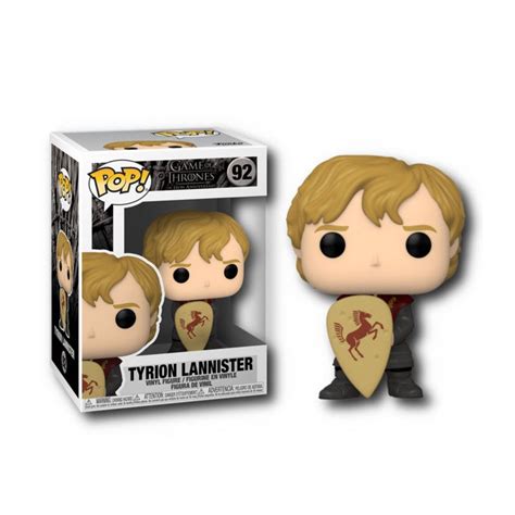 Game Of Thrones Tyrion W Shield Funko Pop Vinyl Figure Pop Addiction Funko Pop