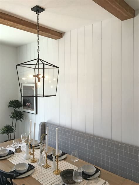 20 Shiplap Dining Room Accent Wall