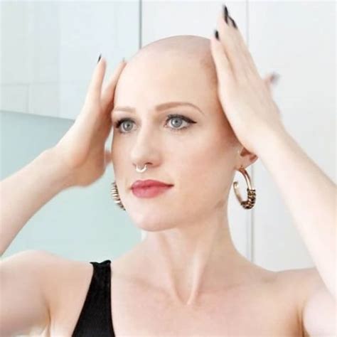 Pin On Women Shaved Bald