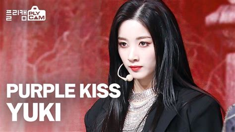 플리캠 4k Purple Kiss Yuki Ponzona 퍼플키스 유키│simply K Pop Ep461 Youtube
