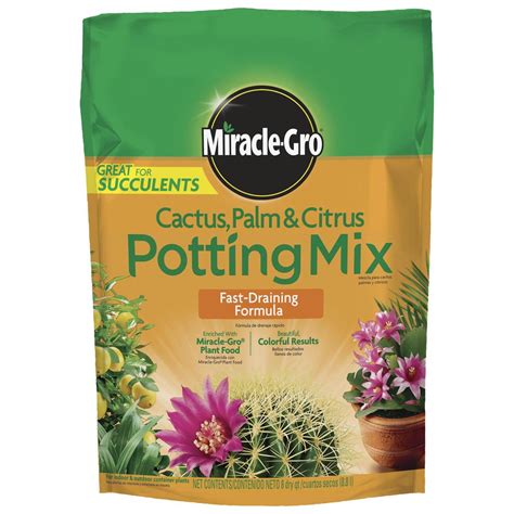 More than 611 home depot miracle grow potting soil at pleasant prices up to 8 usd fast and free worldwide shipping! Miracle Gro 72078430 8-Quart Cactus Palm & Citrus Potting ...