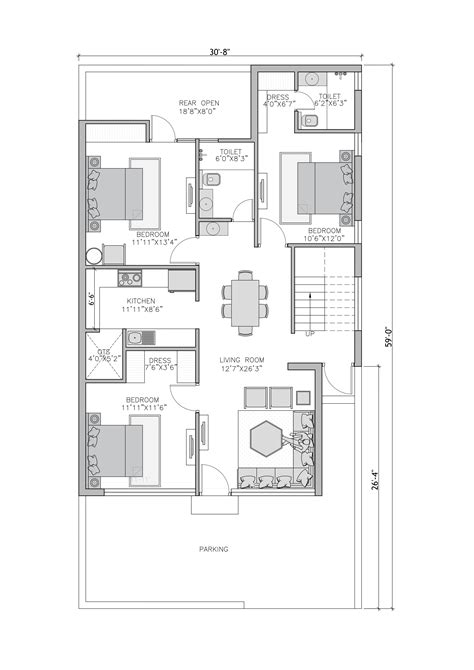 Contact In 2021 30x50 House Plans Model House Plan New House Plans