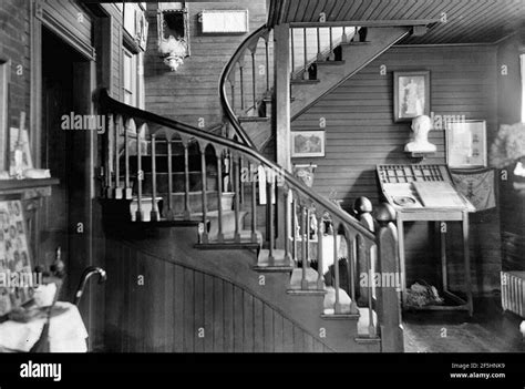 Rehoboth Stairway Chappaqua Ny Stock Photo Alamy