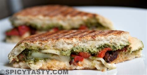 I had never heard of a panini before and all of a sudden, they were everywhere. Vegetable Panini Sandwich | Spicy Tasty