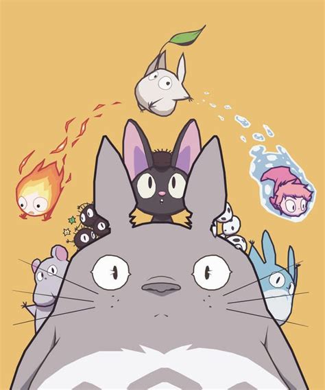 Ghibli Cuties By Msamsseme1 On Deviantart