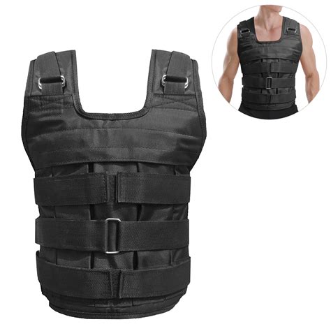 50kg Loading Adjustable Fitness Weight Vests Sports Training Weighted