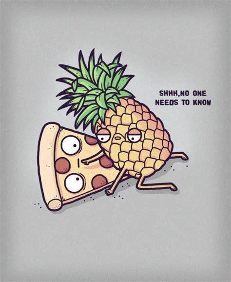The Very Odd Couple Rule 34 Pineapple Pizza Funny Food Memes