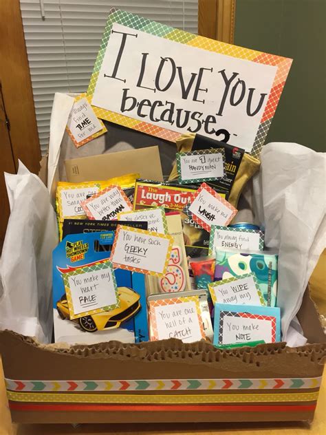 Isnt This A Cute Way To Say I Love You I Made This Unique T Box For My Husband O