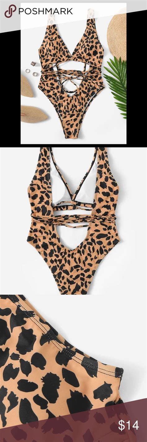 Cheetah One Piece Swimsuit One Piece One Piece Swimsuit Swimsuits