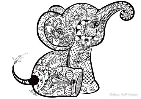 Resultado De Imagen Para Elefante Bebe Mandala Elephant Doodle