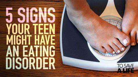 5 Signs That Your Teen Might Have An Eating Disorder To Save A Life
