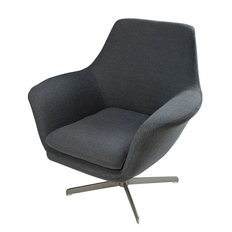 These lovely and functional armchair metal are available at enticing offers and discounts. Brushed metal and grey fabric armchair Agency | Maisons du ...