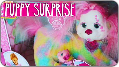 Puppy Surprise Rainbow Edition How Many Puppies Will She Have Youtube