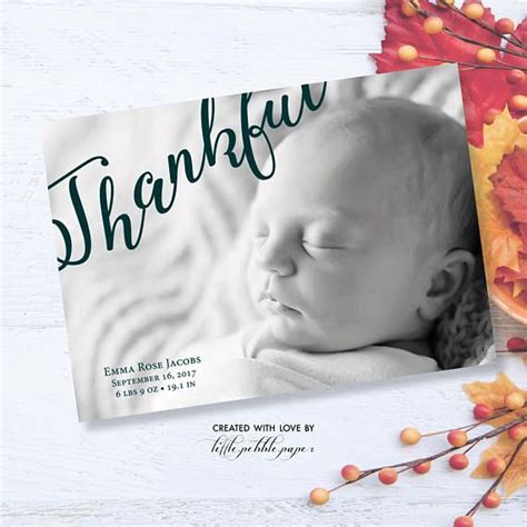 Similarly named festival holidays occur in germany and japan. Thanksgiving Birth Announcement, Newborn Baby Announcement ...