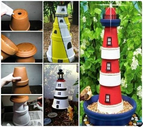 Diy Clay Pot Garden Craft Projects Picture Instructions