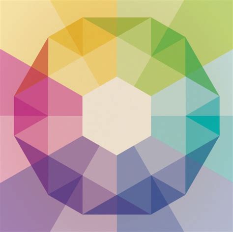 Rainbow Geometric Wallpaper Background Geometric Pattern Geometric