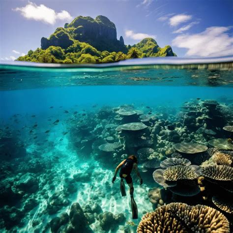 Mesmerizing Scuba Diving In Bora Bora Underwater Paradise